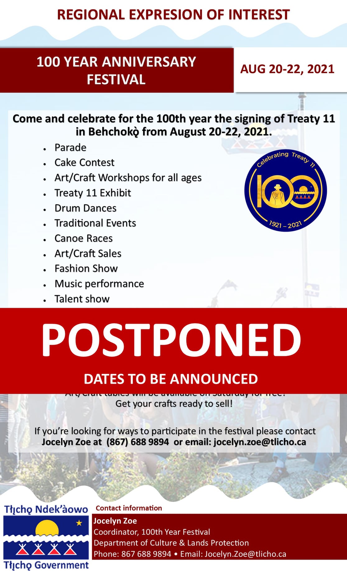Postponed